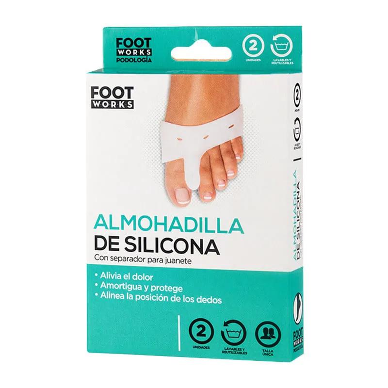 Amohadilla de silicona con separador