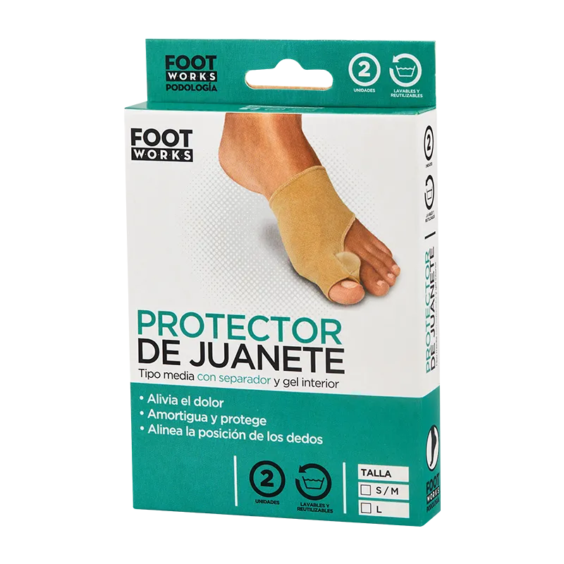 Protector de juanete tipo media con separador - Foot Works