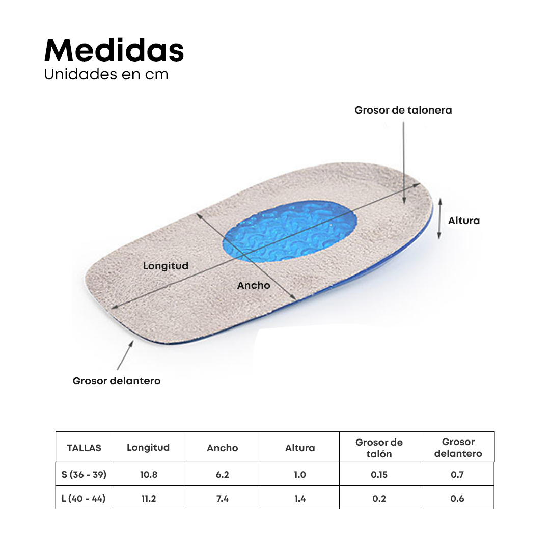 TALONERA MASSAGING GEL - Imagen 2